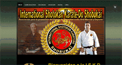 Desktop Screenshot of isk-shobukai.com